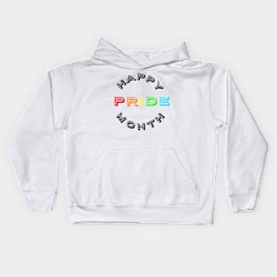 PRIDE MONTH 2021 - HAPPY PRIDE MONTH RAINBOW Kids Hoodie